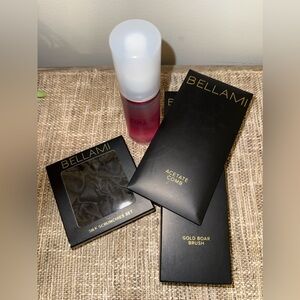 Bellami Hair Care Set with Black and Gold Packaging
